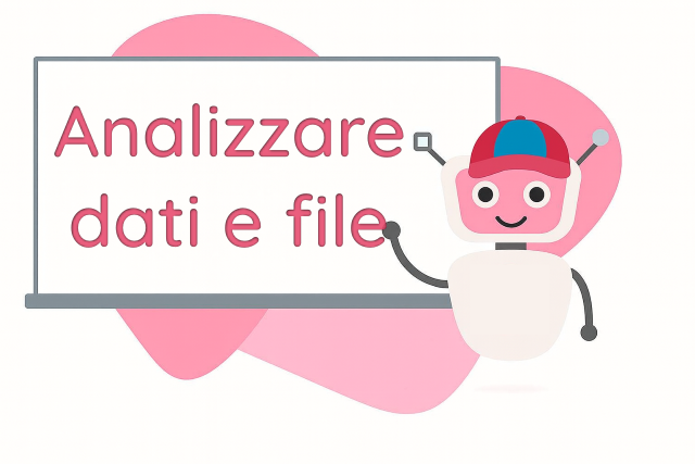 Tool AI per analisi di dati e file